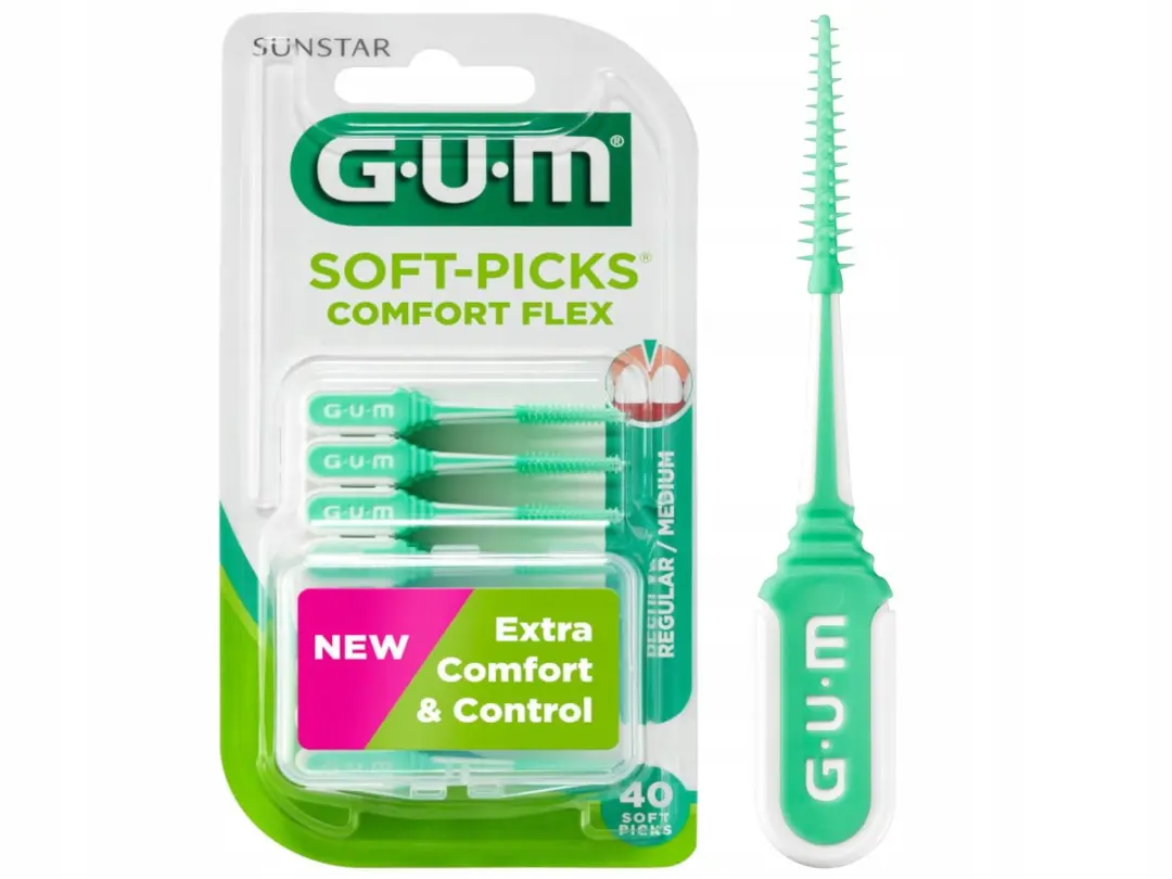 Gum Soft-Picks Comfort Flex Tandenstokers - 80 Stuks
