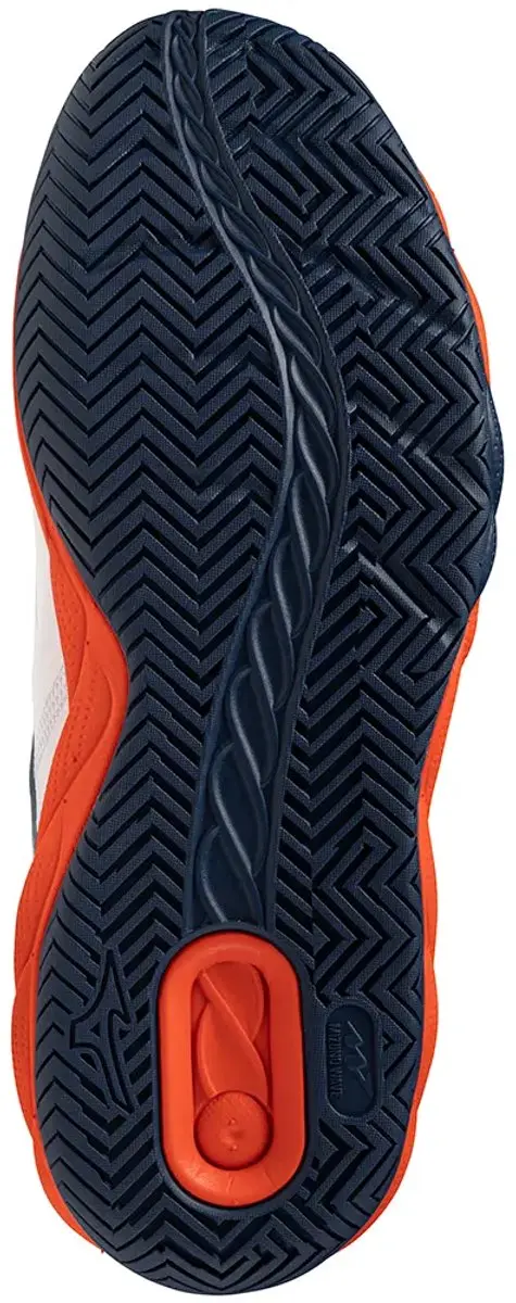 Mizuno Wave Enforce Court 2 Ac Schoenen 44 - Wit