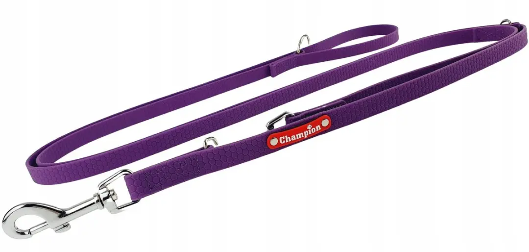 Champion Verstelbaar Waterdicht Hondensnoer 3m - 1,6cm - Paars