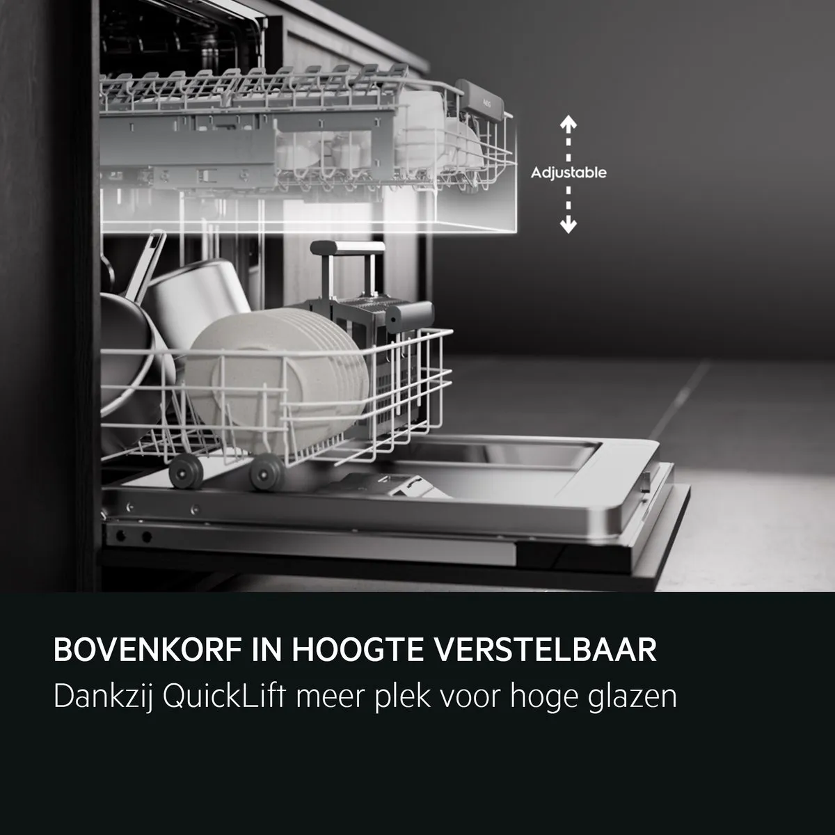 AEG FFB53937ZM Vaatwasser 14 Couverts - Roestvrijstaal