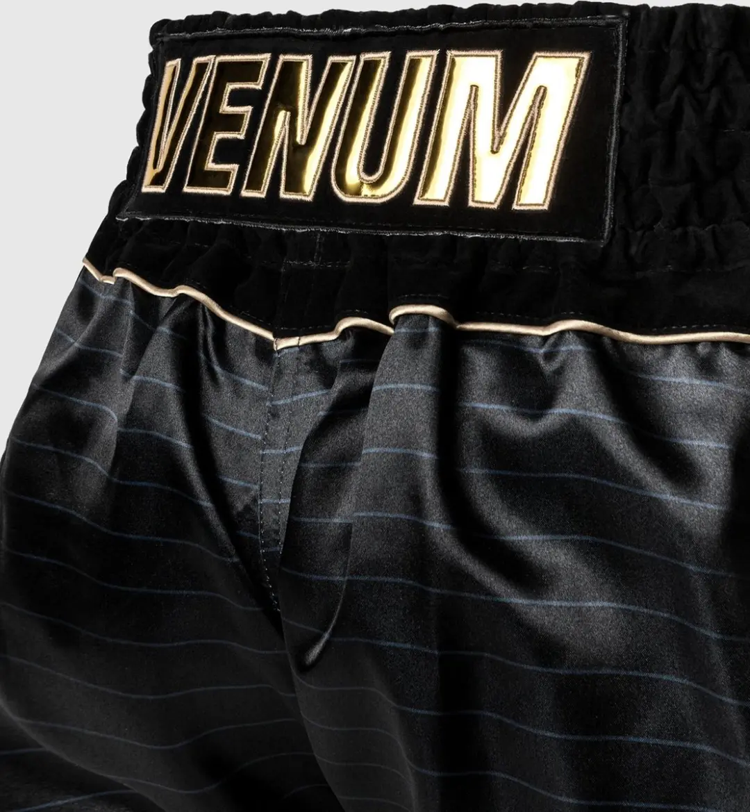 Venum Muay Thai Attack Shorts - Zwart Grijs S