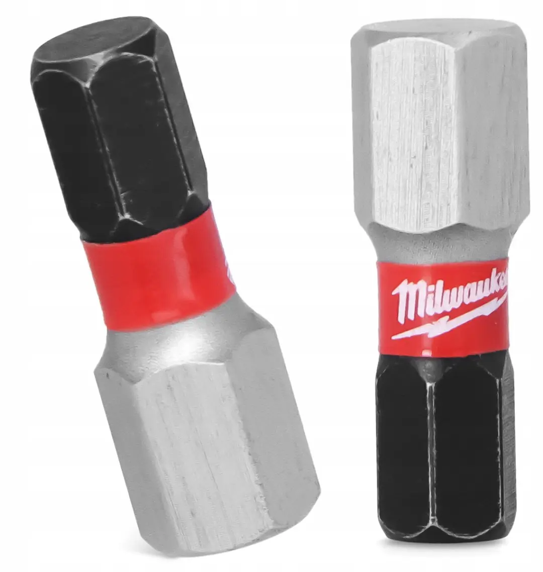 Milwaukee 10x HEX8 25mm Magnetische Slagmoerdoppen