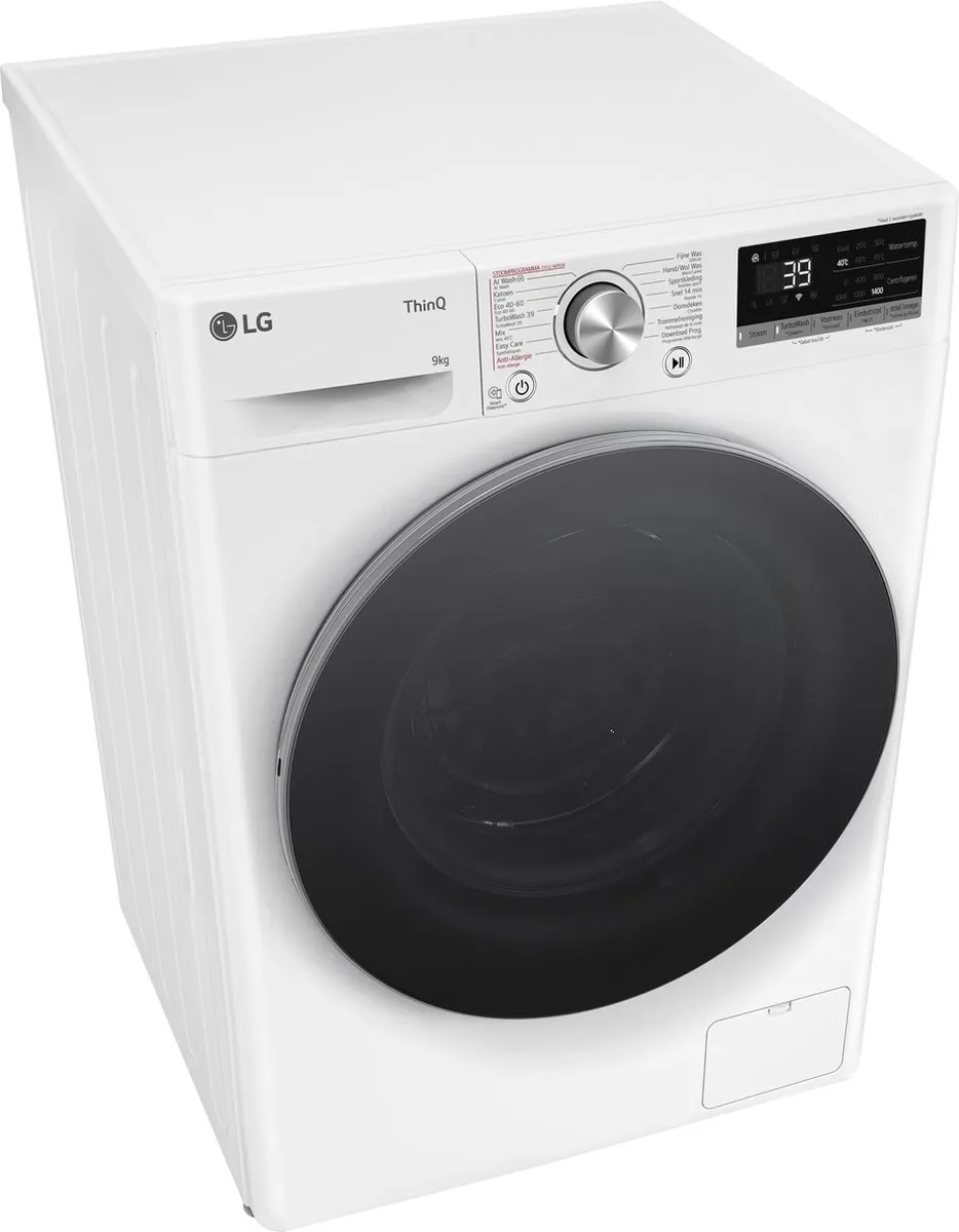 LG GC3R709S1 Wasmachine 9kg - Wit