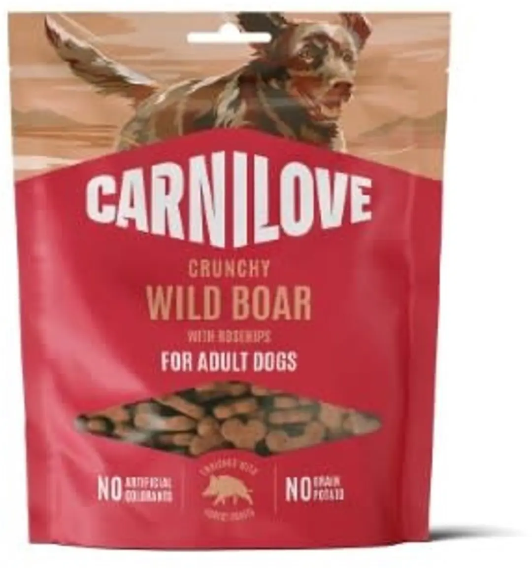Carnilove Crunchy Snack Wildzwijn & Rozenbottel 200g