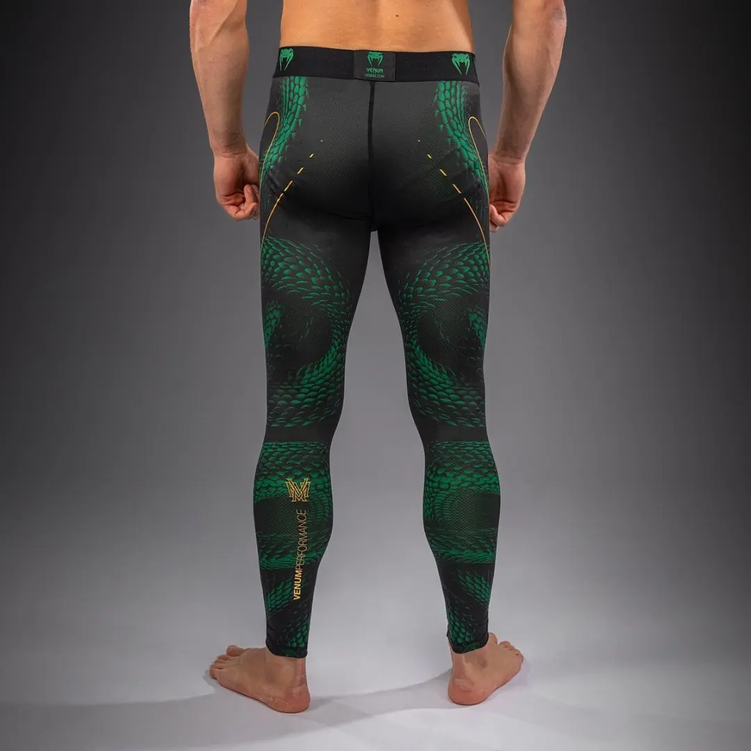 Venum Matupa Spats - Zwart/Groen/Goud L