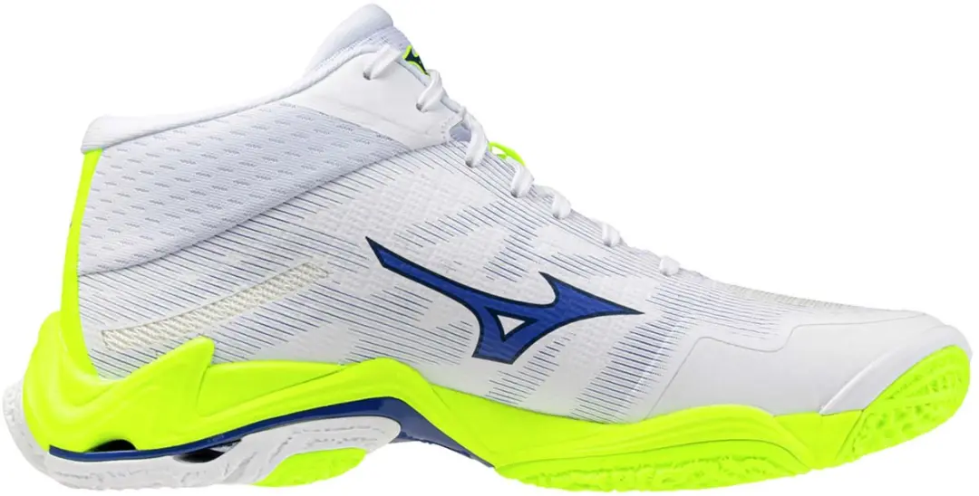 Mizuno Wave Lightning Elite Mid Volleybalschoenen 42.5 - Wit - afbeelding 6 van 6