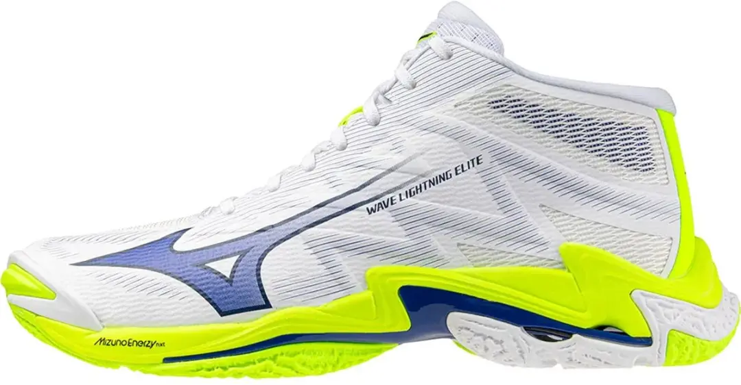 Mizuno Wave Lightning Elite Mid Volleybalschoenen 42.5 - Wit