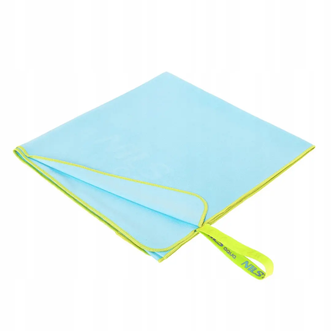 Nils Sport Handdoek Microvezel 180x100cm - Blauw