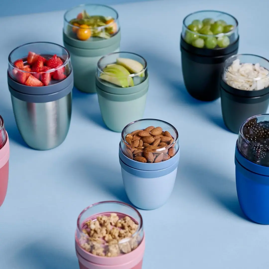 Mepal Lunchpot Ellipse Nordic Sage - 700ml - Yoghurt & Müslibeker