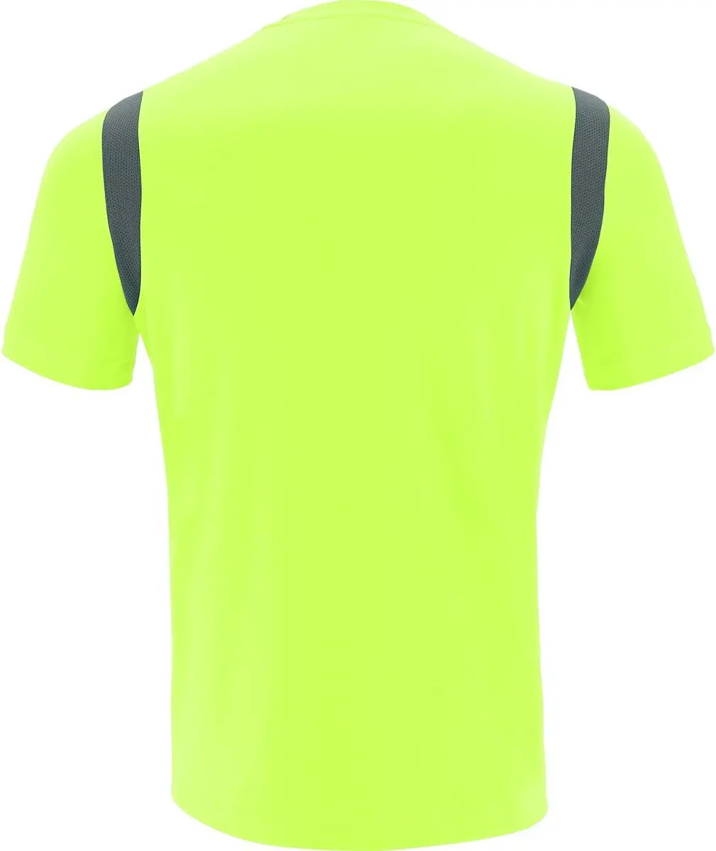 Macron Rodders Shirt Heren - Fluogeel/Antraciet 4XL