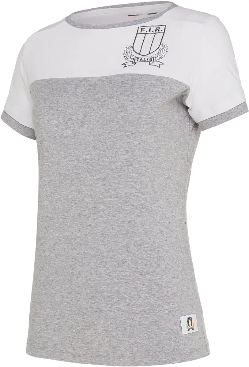 Macron Katoenen T-shirt Italië Rugby 2019