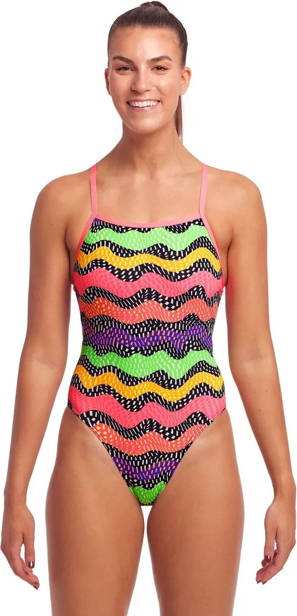 Speedo Worm Burner Tie Me Tight One Piece - Dames Maat 12