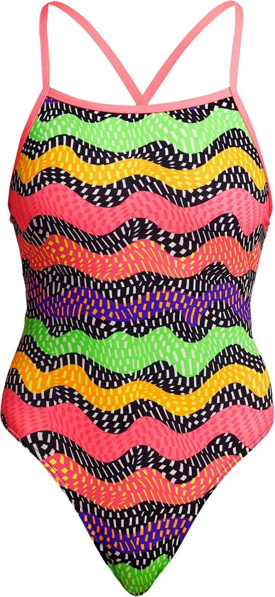 Speedo Worm Burner Tie Me Tight One Piece - Dames Maat 12