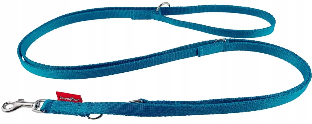 Champion Verstelbaar Hondensnoer 225cm Turquoise