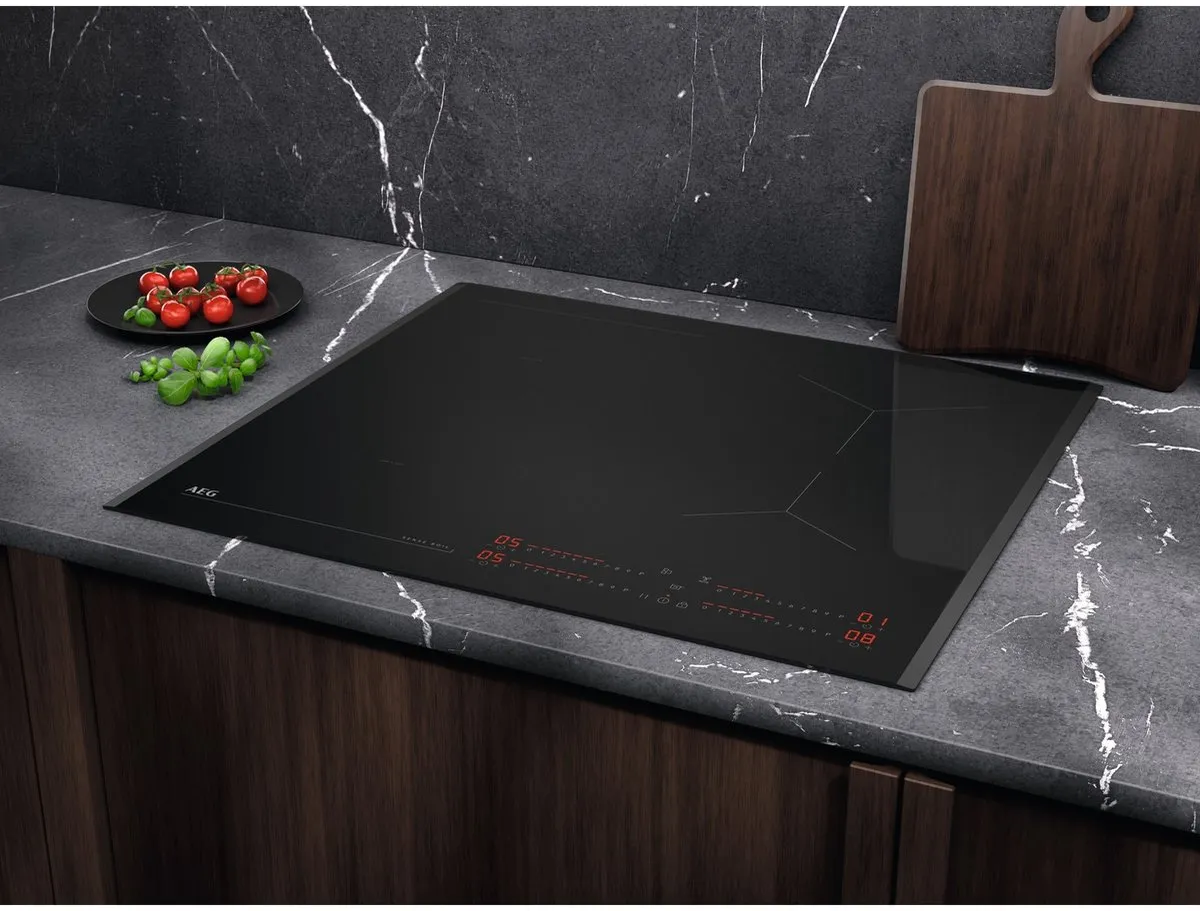 AEG TI64IB10FB Inbouw Inductiekookplaat 60cm - 4 Zones - Zwart