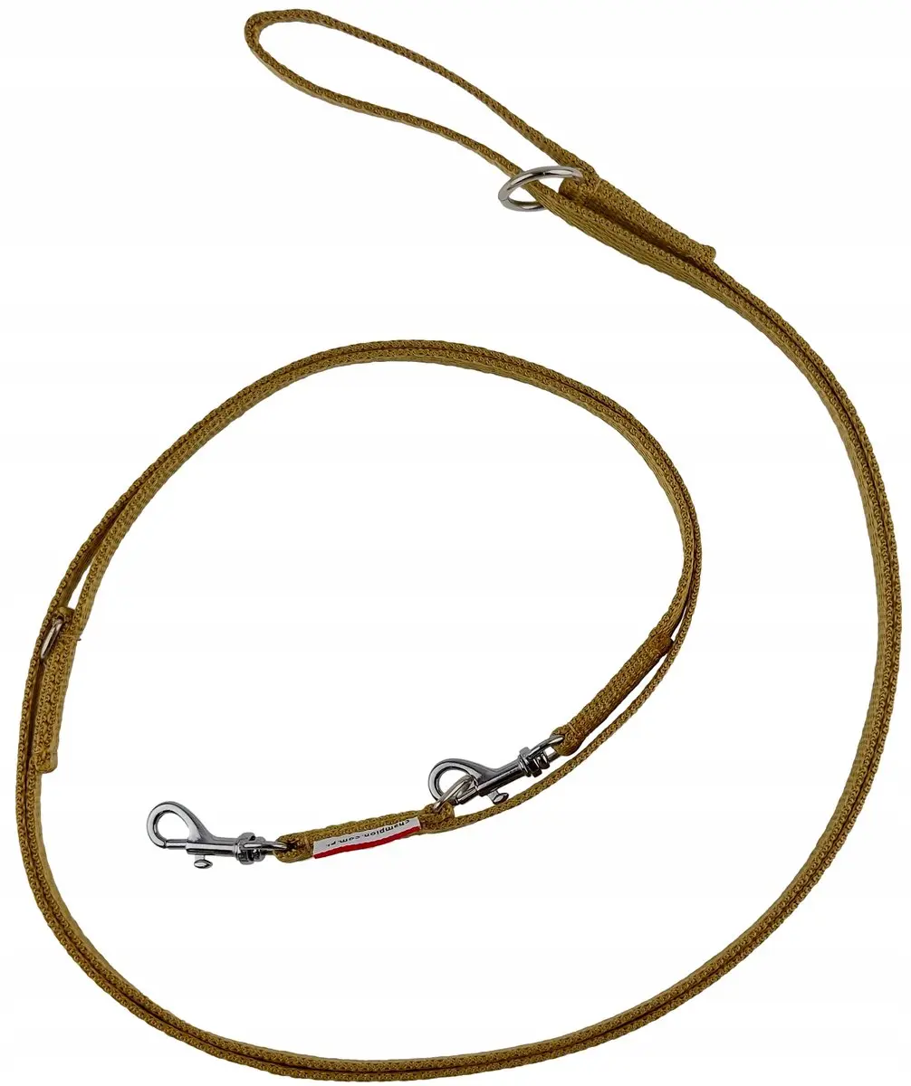 Champion Verstelbare Hondenlijn 225cm - 1cm Goudkleurig