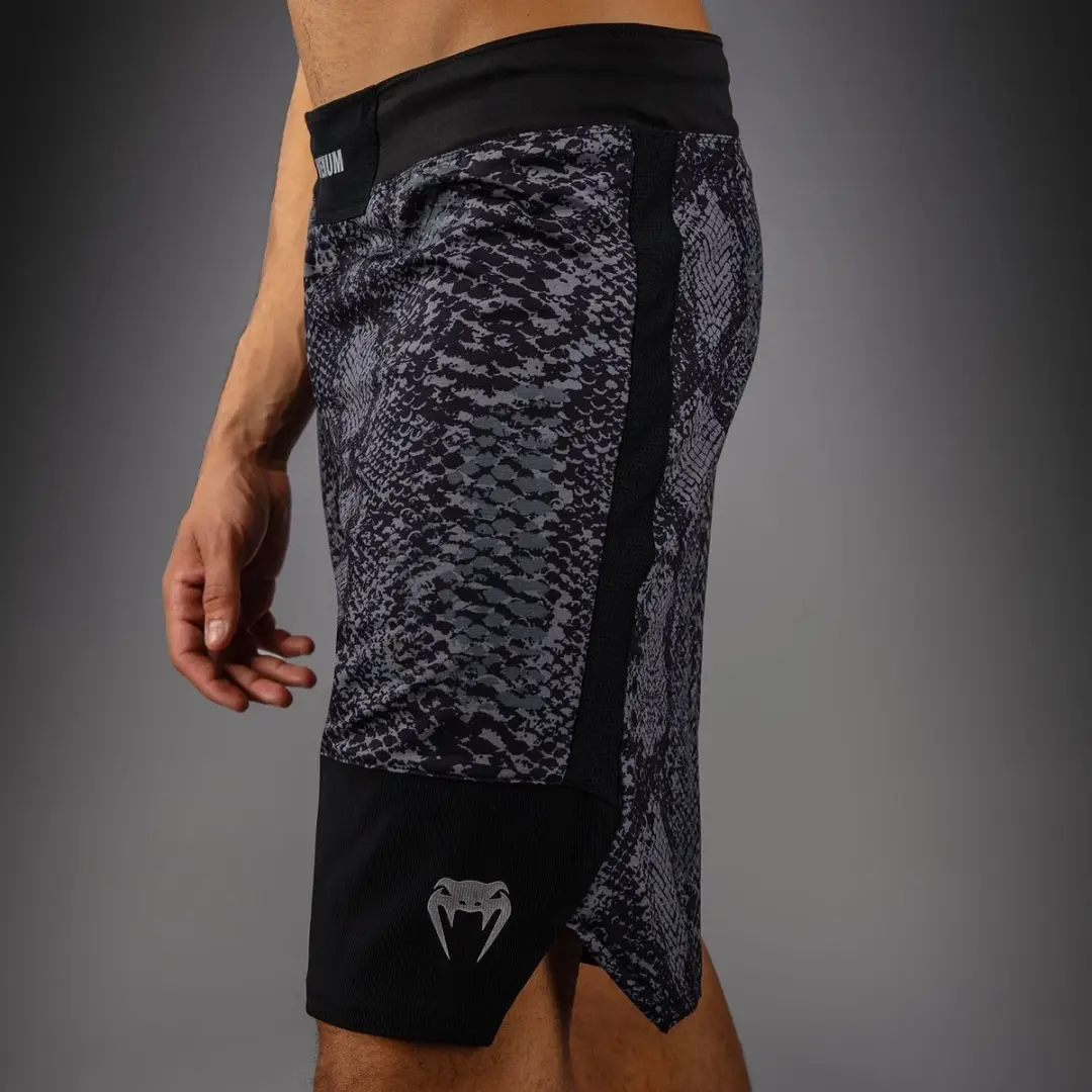 Venum G-Fit Fightshorts XS - Zwart Antraciet Grijs