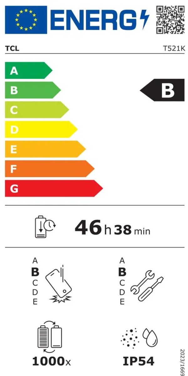 TCL 60 SE NXTPAPER 5G 17 cm (6.7") Android 15 USB Type-C 8 GB 256 GB 5200 mAh Grijs