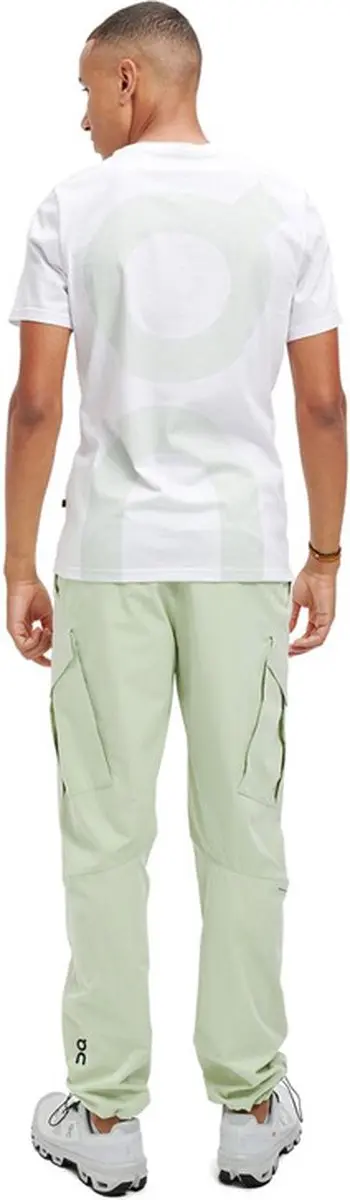 ON Running Graphic T Heren T-shirt 171.00703 - Wit - Maat S