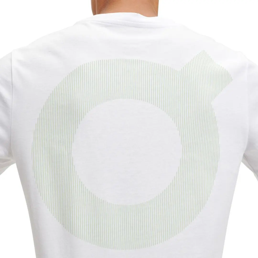 ON Running Graphic T Heren T-shirt 171.00703 - Wit - Maat S