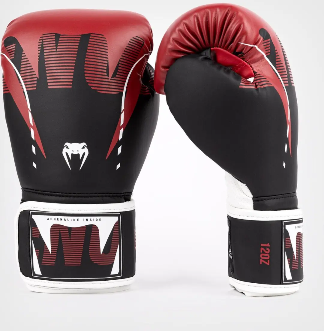 Venum Adrenaline Muay Thai Bokshandschoenen 8 oz - Rood/Zwart