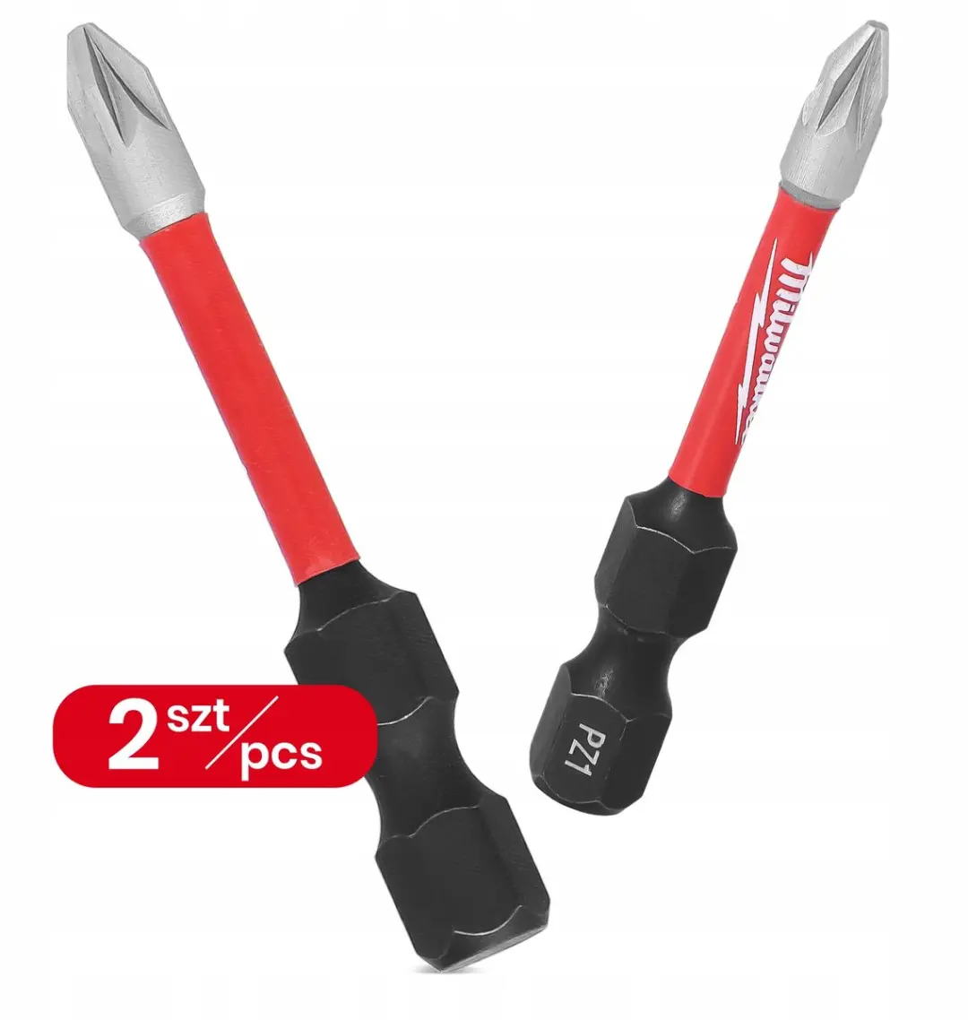 Milwaukee SHOCKWAVE PZ1 Bit 50mm - 2 Stuks