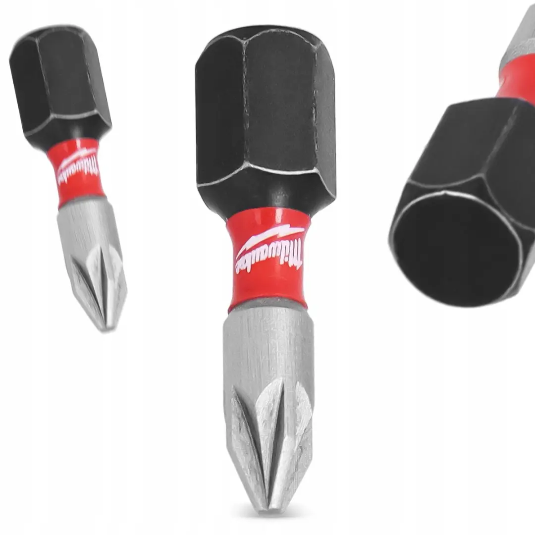 Milwaukee SHOCKWAVE PZ1 25mm Bit Udarowy - 10 Stuks