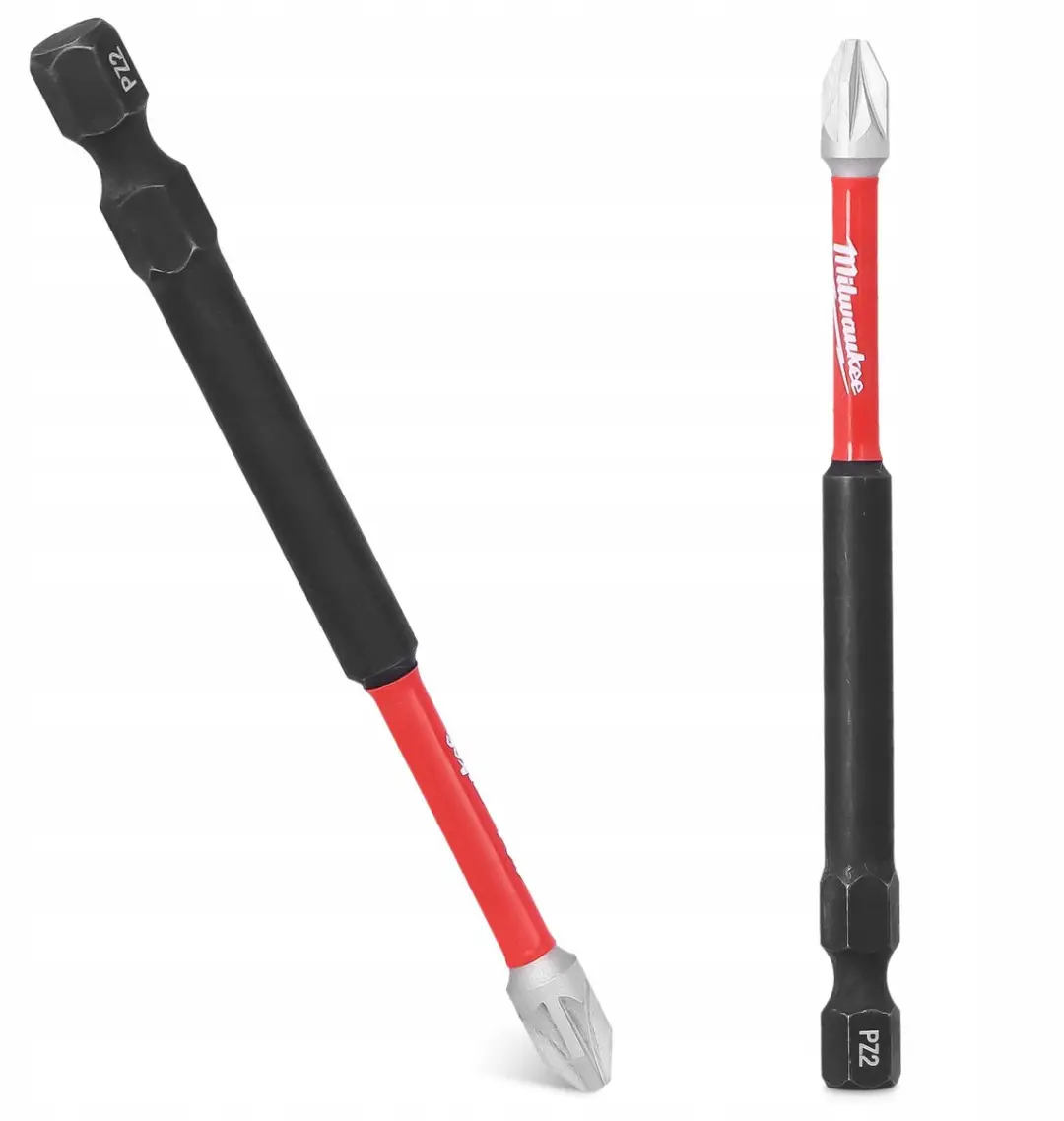 Milwaukee PZ2 Impact Bit 90mm Magnetisch - 2 Stuks