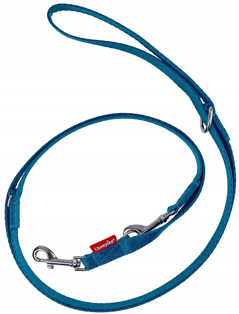 Champion Hondenlijn Verstelbaar 225cm Marineblauw