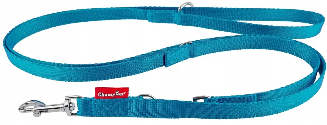 Champion Hondenlijn Verstelbaar 225cm Marineblauw