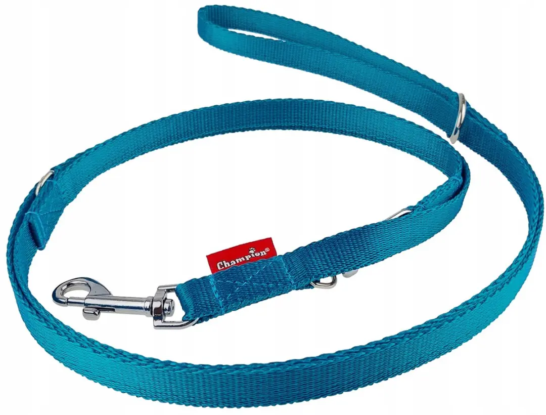Champion Hondenlijn Verstelbaar 225cm Marineblauw