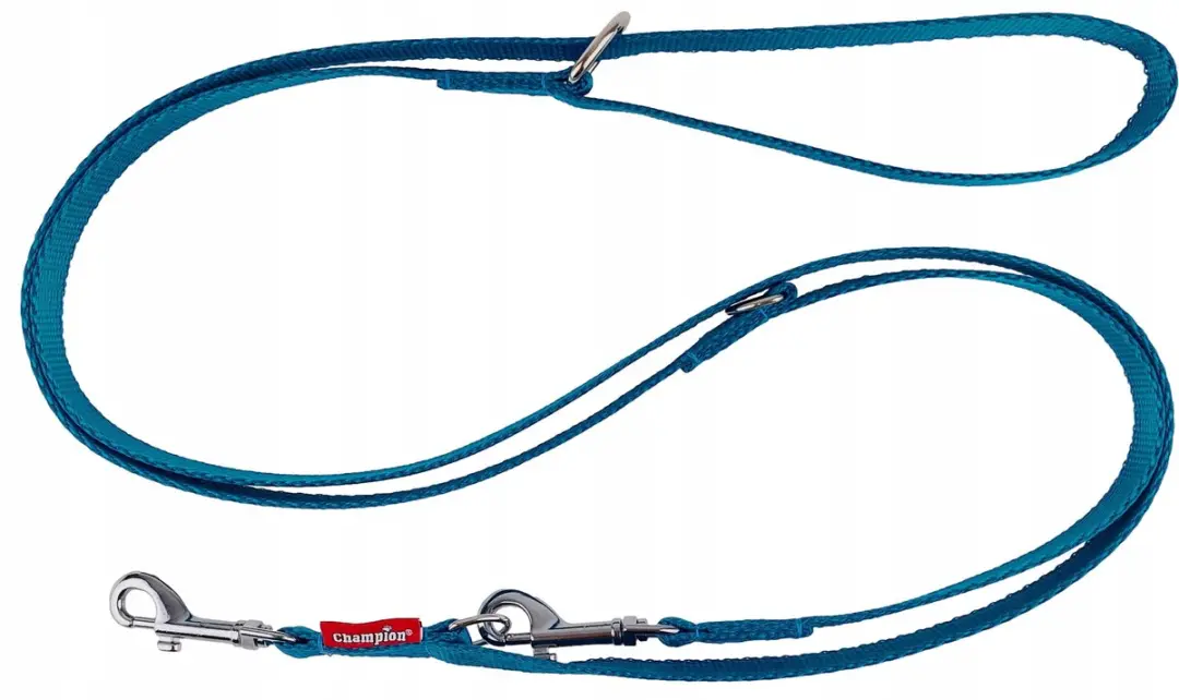 Champion Hondenlijn Verstelbaar 225cm Marineblauw