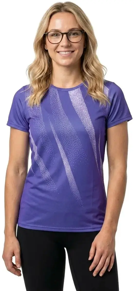 Mizuno Core Graphic T-shirt Iris Bloom L