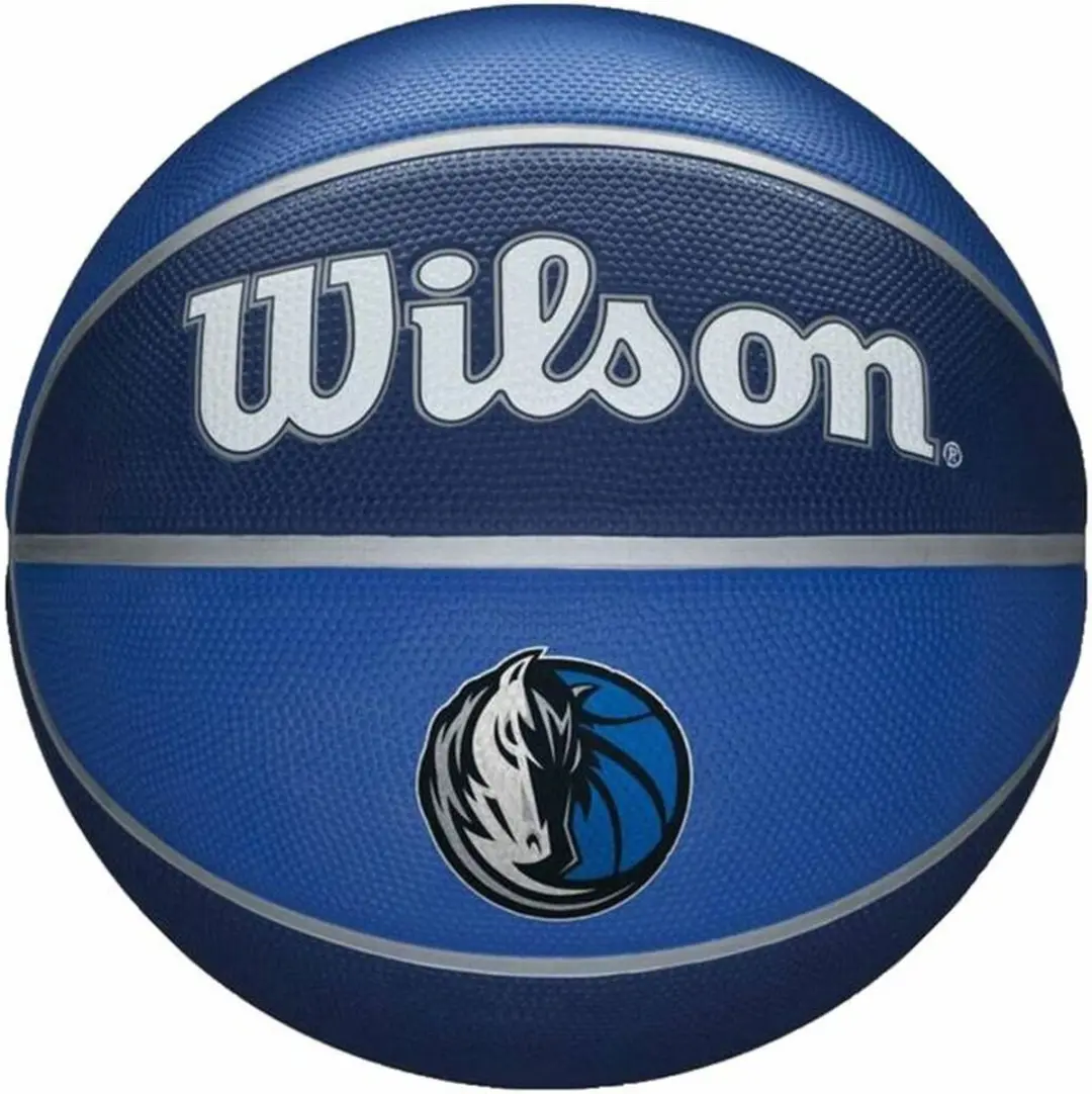 Wilson NBA Team Tribute Dallas Mavericks Basketbal - Blauw