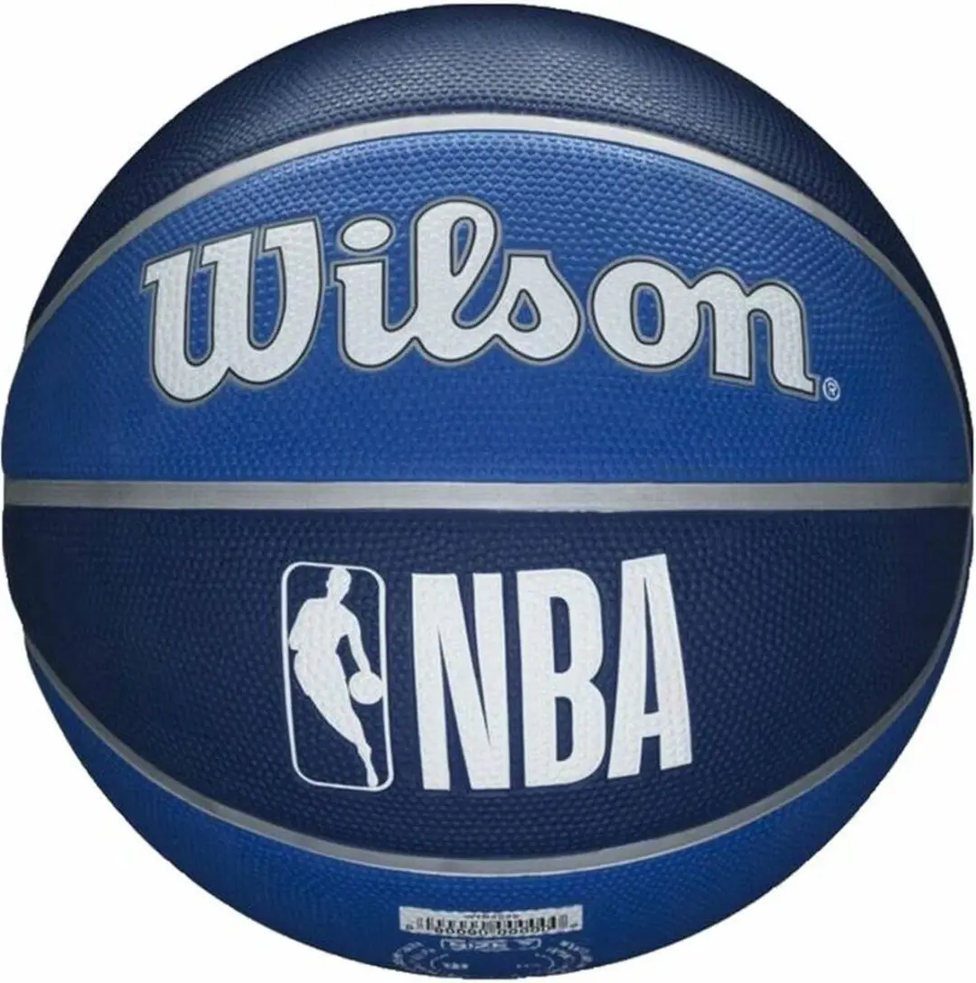 Wilson NBA Team Tribute Dallas Mavericks Basketbal - Blauw