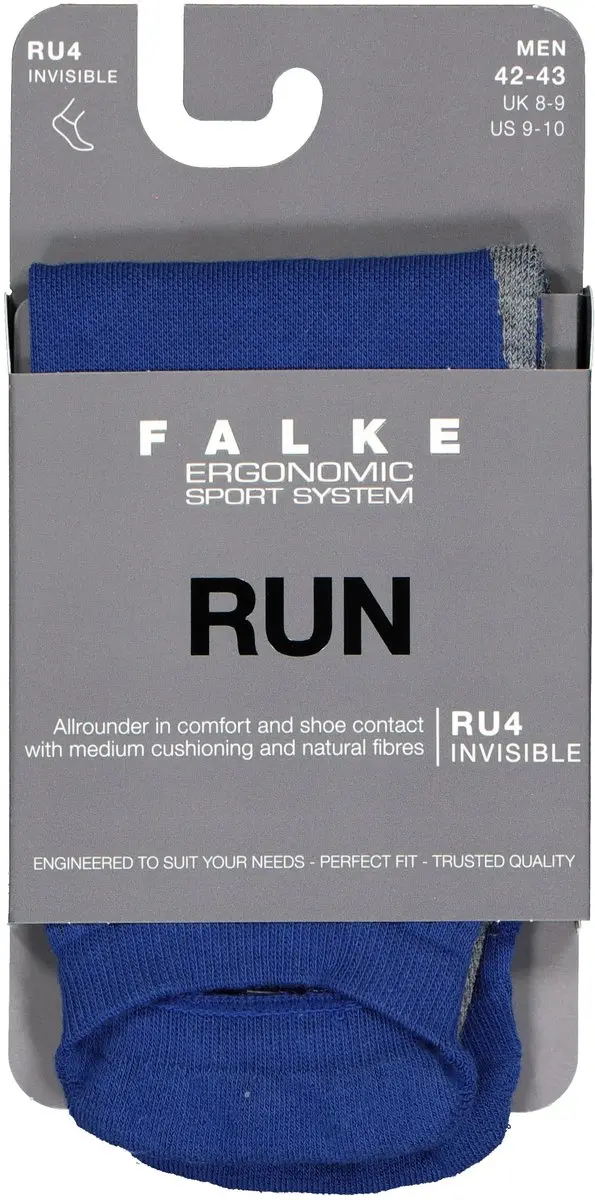 Falke RU4 Invisible Hardloopsokken - Blauw - Maat 39-41