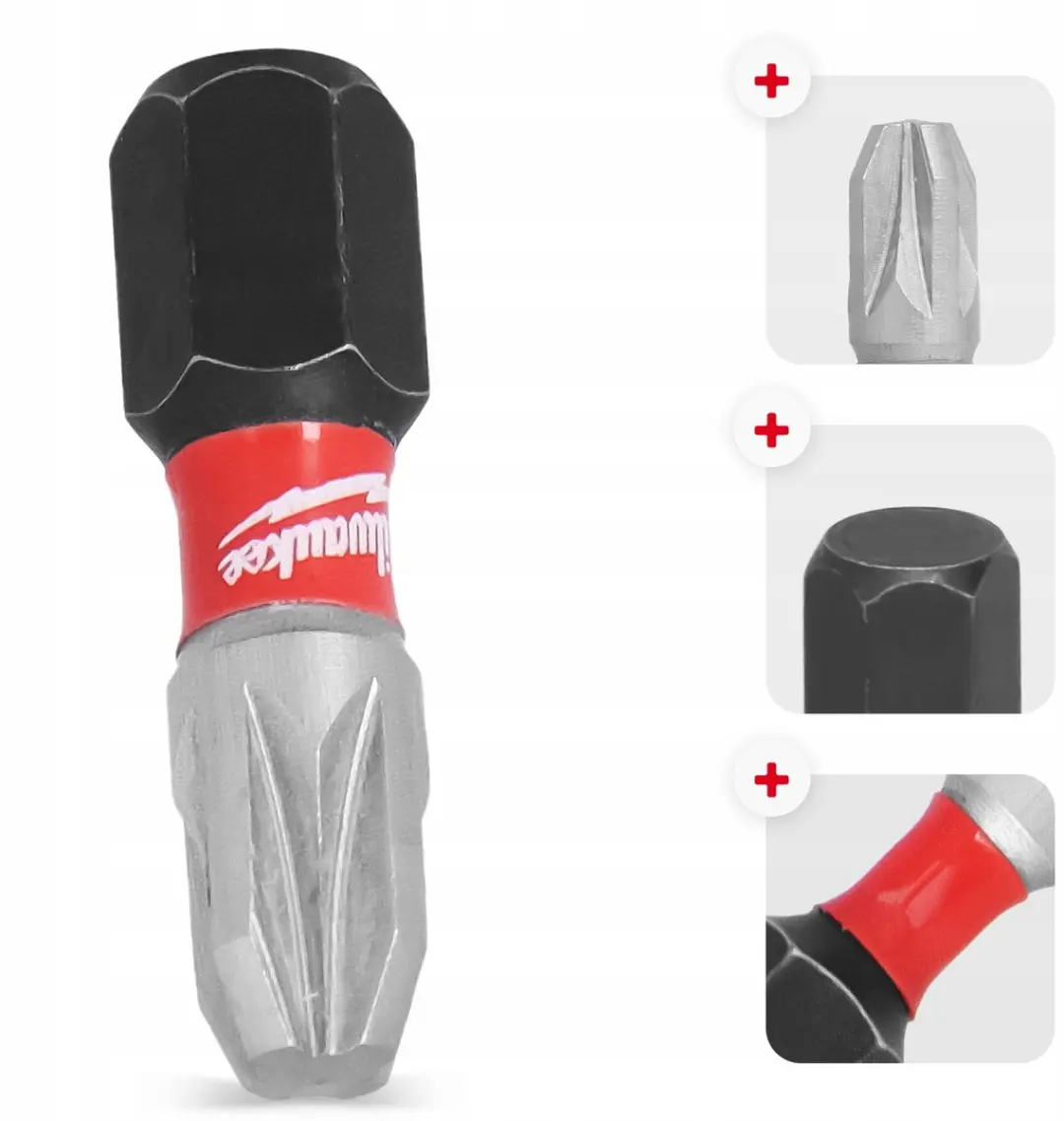Milwaukee PZ3 Slagbits 25mm - 10 Stuks