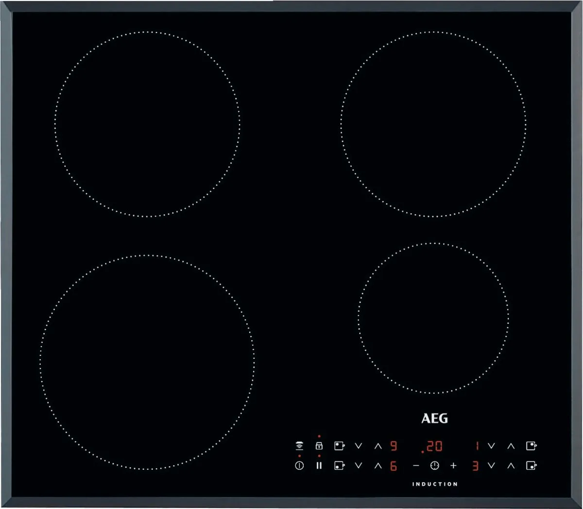 AEG IKB6430SFB Inbouw Inductiekookplaat 60cm