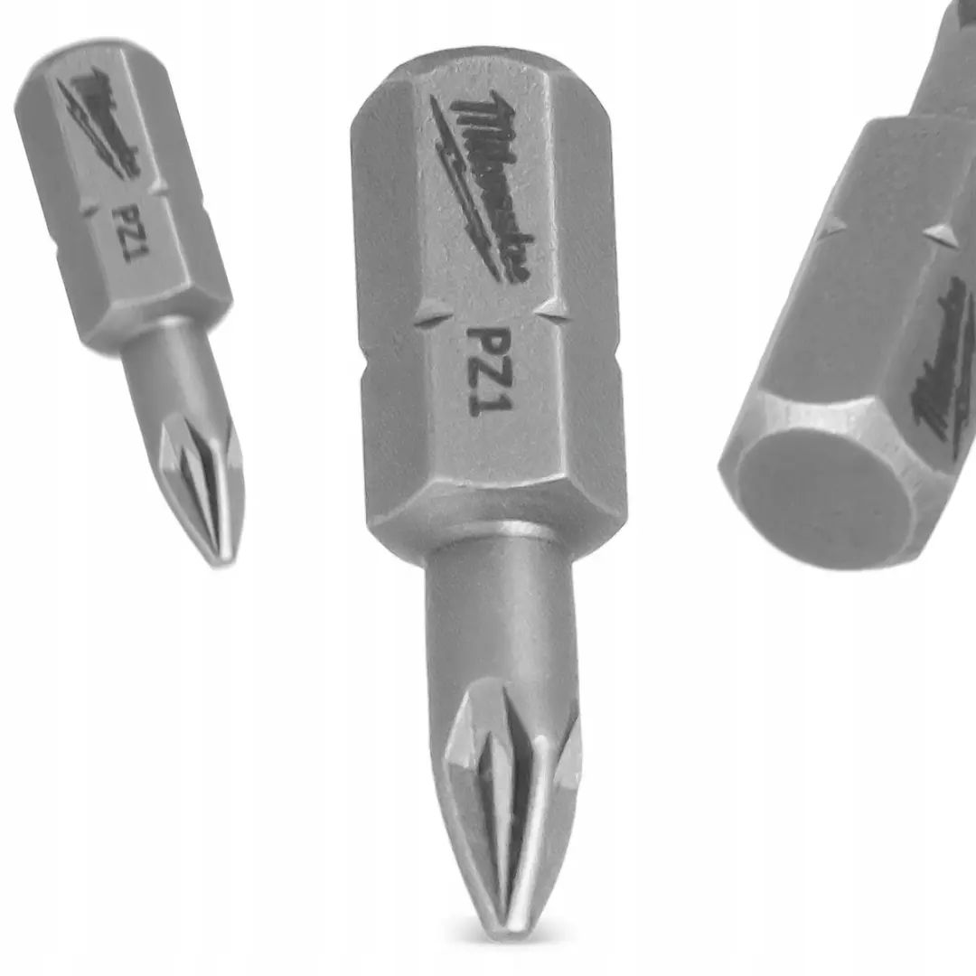 Milwaukee PZ1 Schroefbits 25mm Magnetisch - 5x