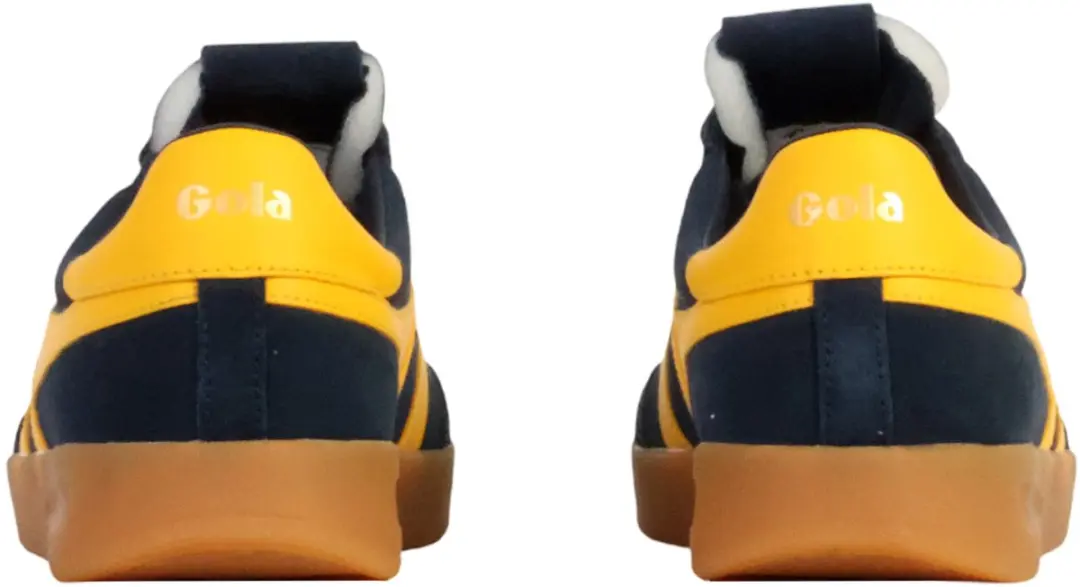 Gola Cyclone Leren Sneakers - Blauw