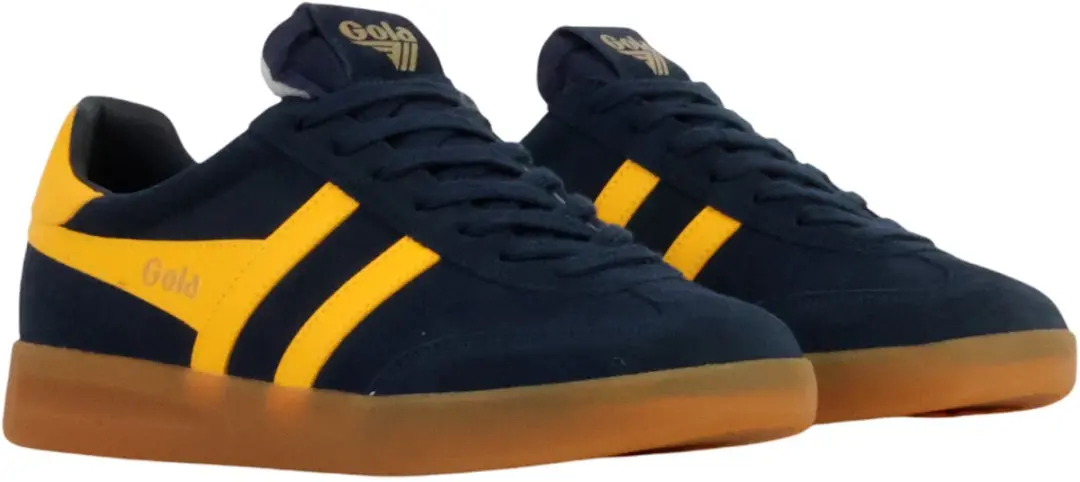 Gola Cyclone Leren Sneakers - Blauw