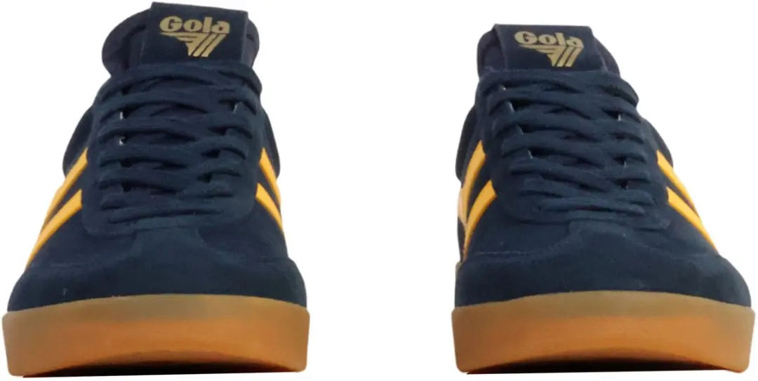 Gola Cyclone Leren Sneakers - Blauw