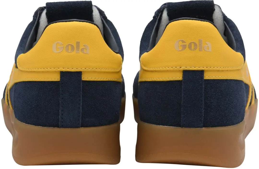 Gola Cyclone Leren Sneakers - Blauw
