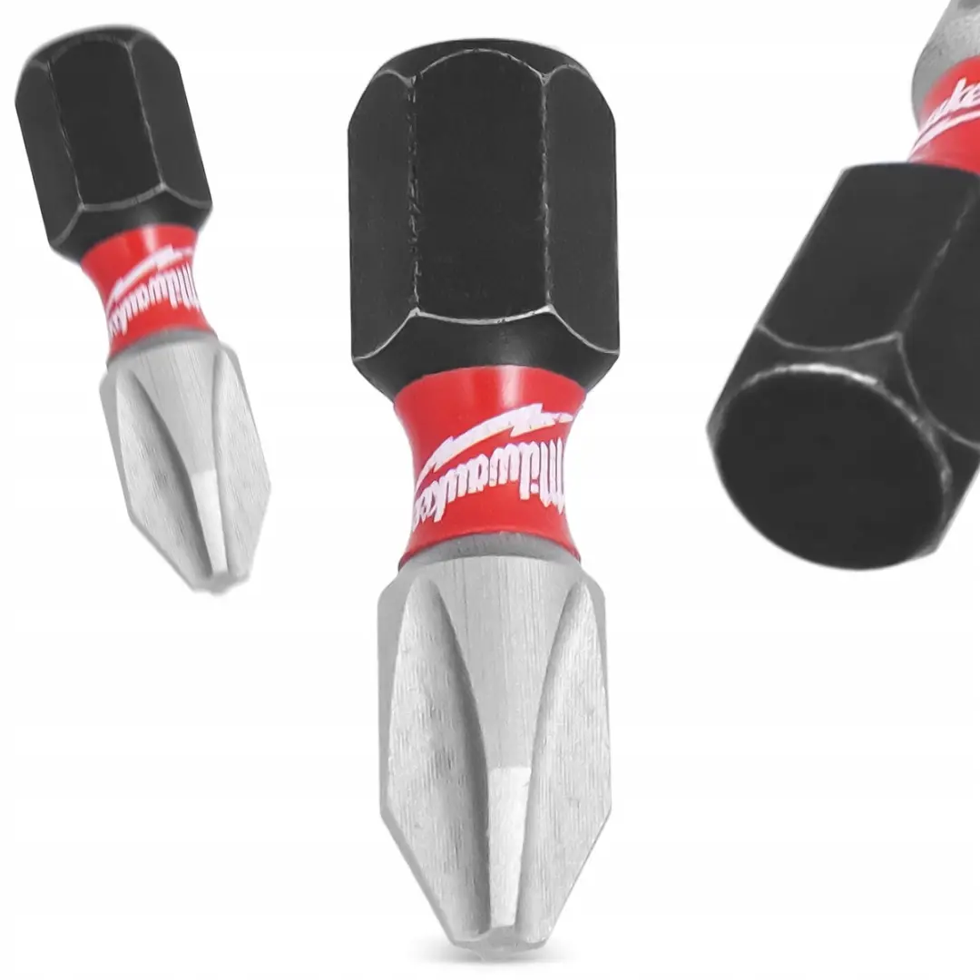 Milwaukee SHOCKWAVE PH2 Bits 25mm - 25 Stuks Magnetisch