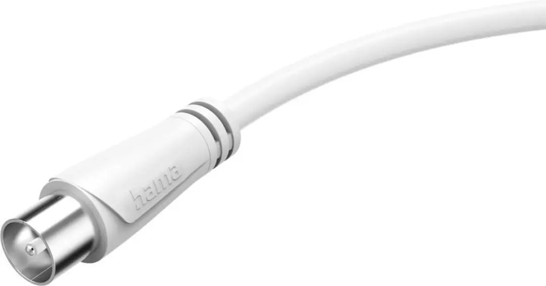 Hama Coax-koppeling 1,5m 90dB - Wit - afbeelding 2 van 2