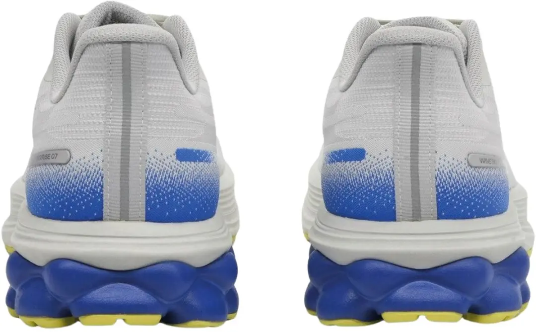 Mizuno Wave Skyrise 7 Heren Hardloopschoenen - 44.5 - Wit/Blauw