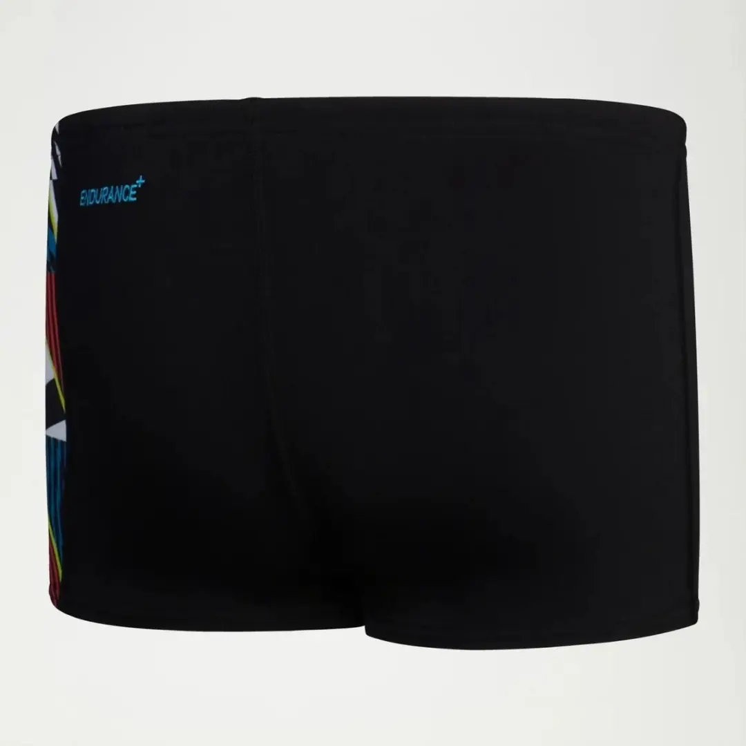 Speedo Sportzwembroek Jongens 140 - Zwart/Rood/Blauw/Wit