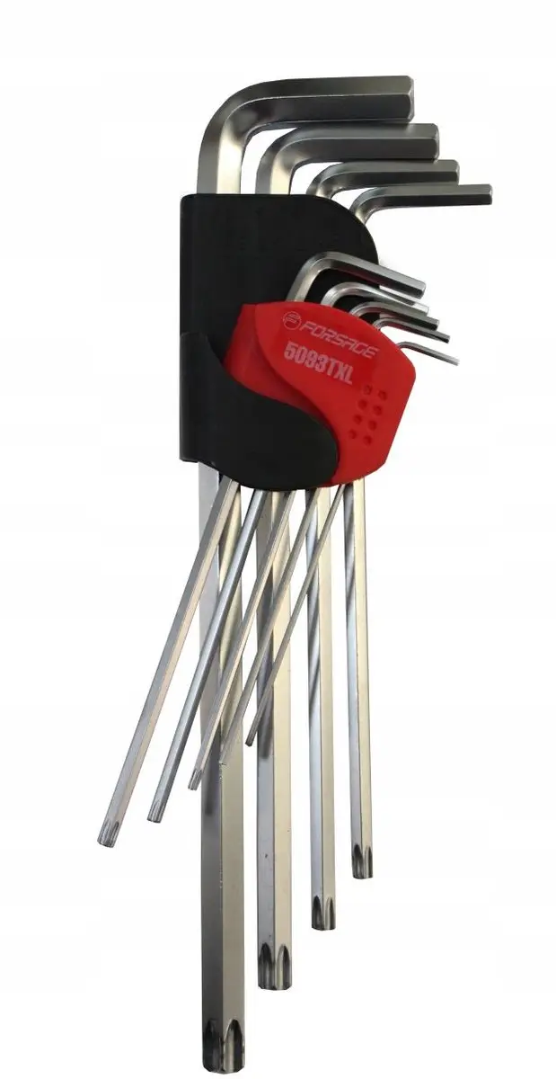 Forsage 9-delige Torx & Inbussleutelset Cr-V Staal 1,5-10mm