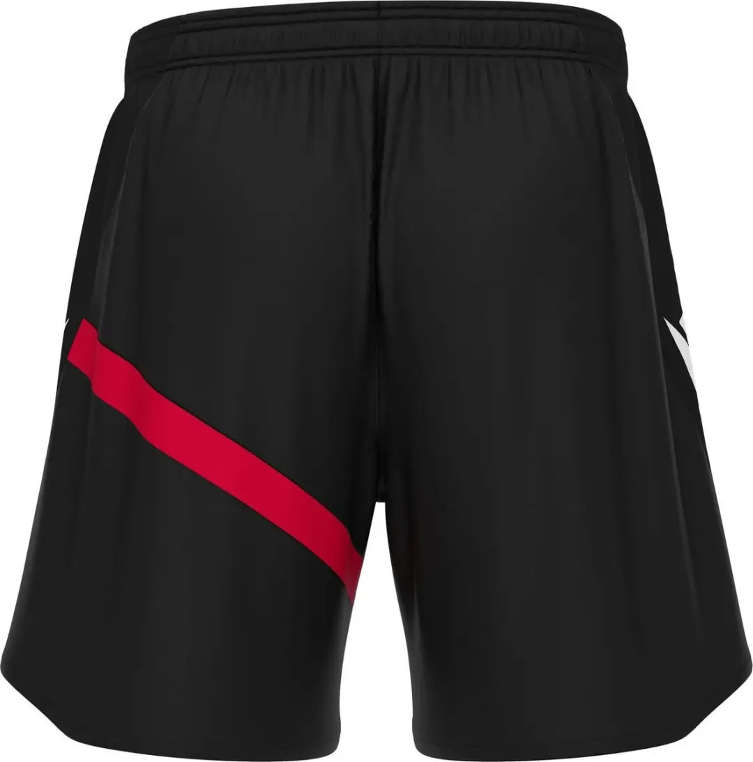 Macron Shen Eco Short Heren - Zwart/Rood