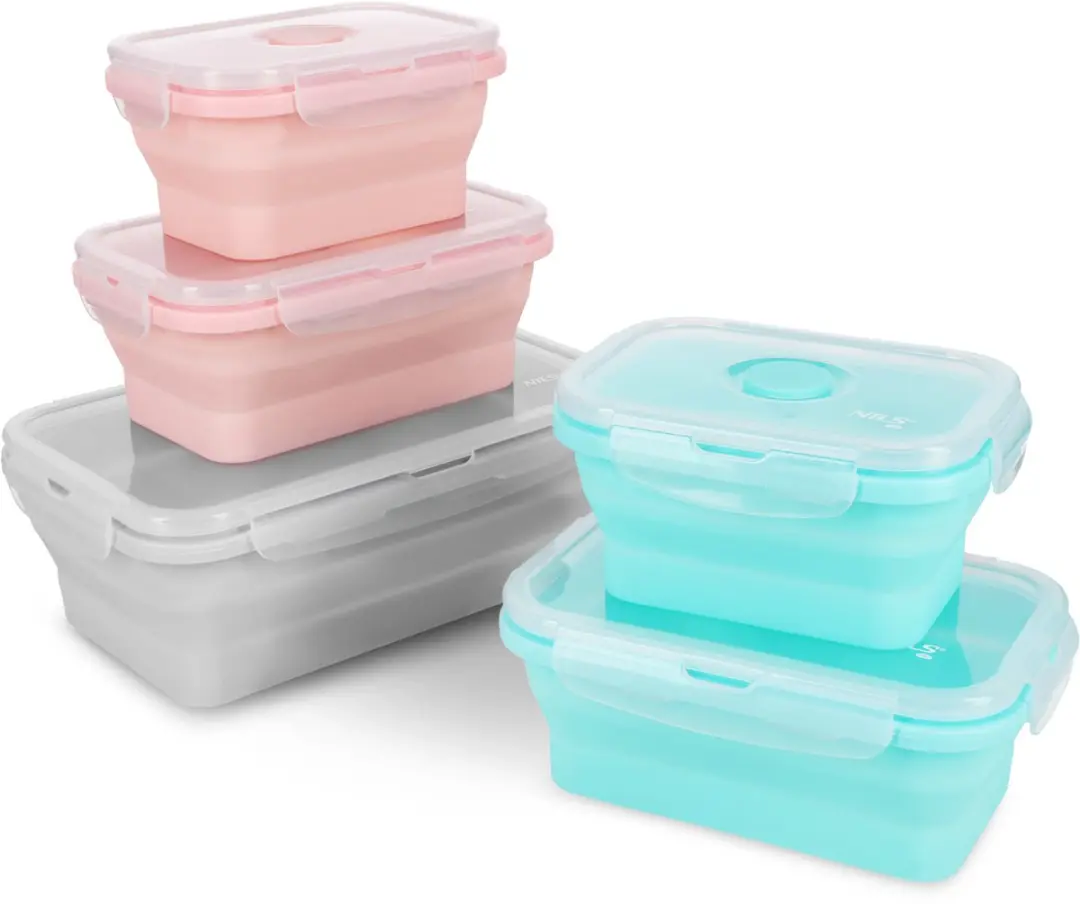 Nils Opvouwbare Lunchbox NC4105 500ml - Roze